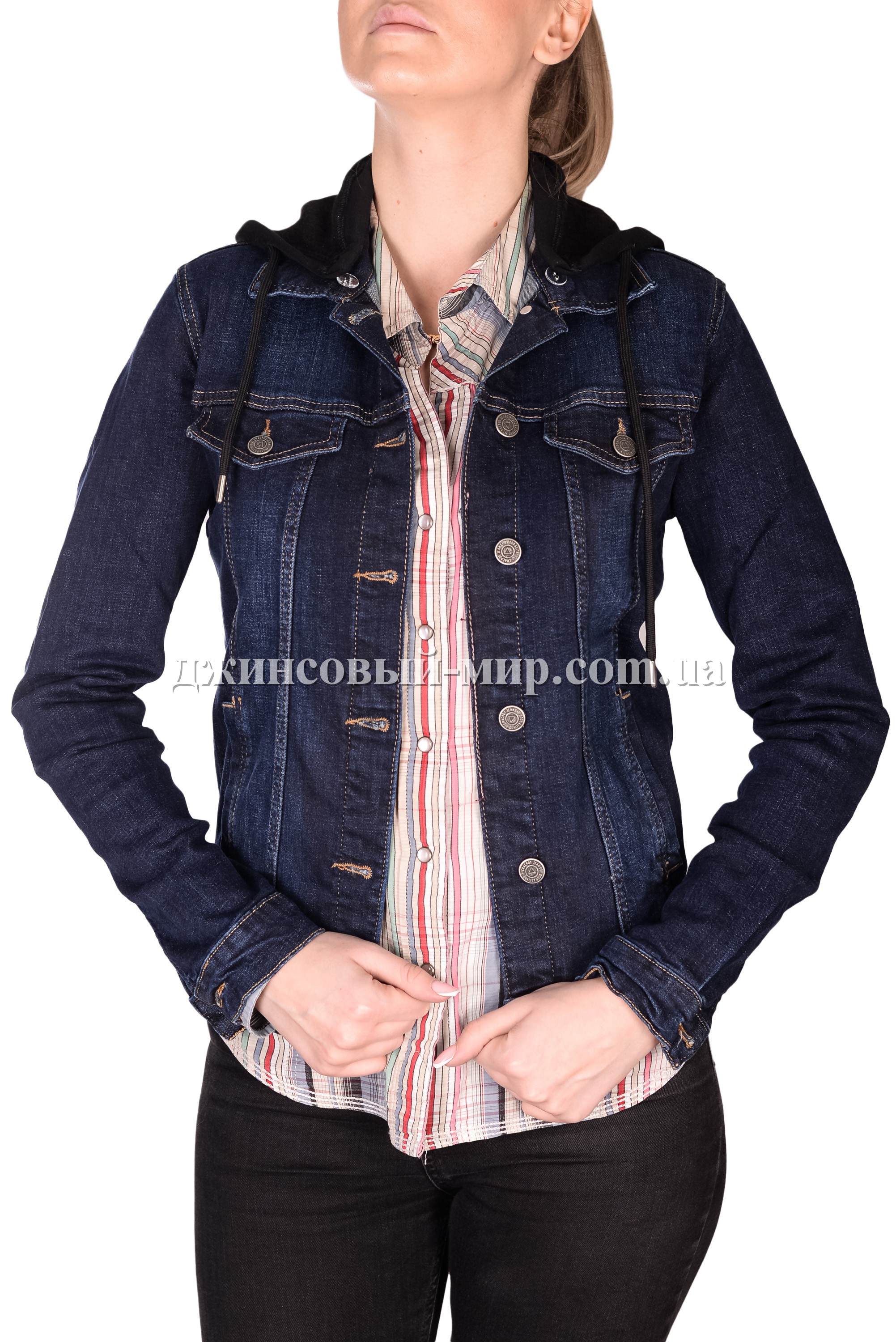 Женский Джинсовый Пиджак Cracpot