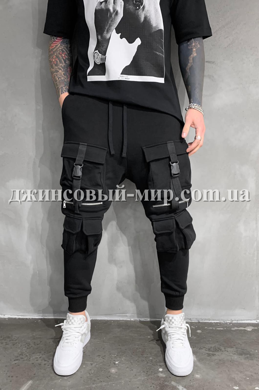 Мужские Штаны Black Island