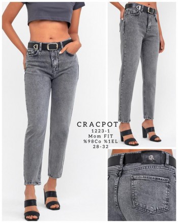 Женские Джинсы Cracpot (Полубаталы)