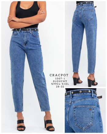 Женские Джинсы Cracpot (Полубаталы)