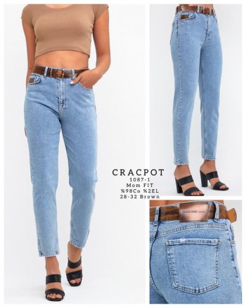 Женские Джинсы Cracpot (Полубаталы)