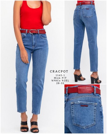 Женские Джинсы Cracpot (Полубаталы)