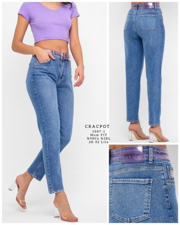 Женские Джинсы Cracpot (Полубаталы)