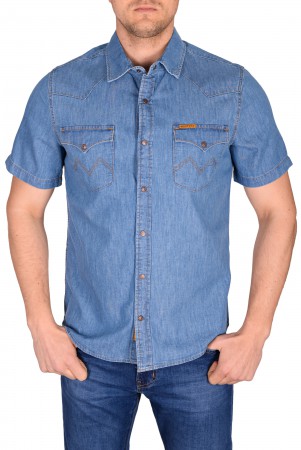 Мужская Джинсовая Рубашка Montana