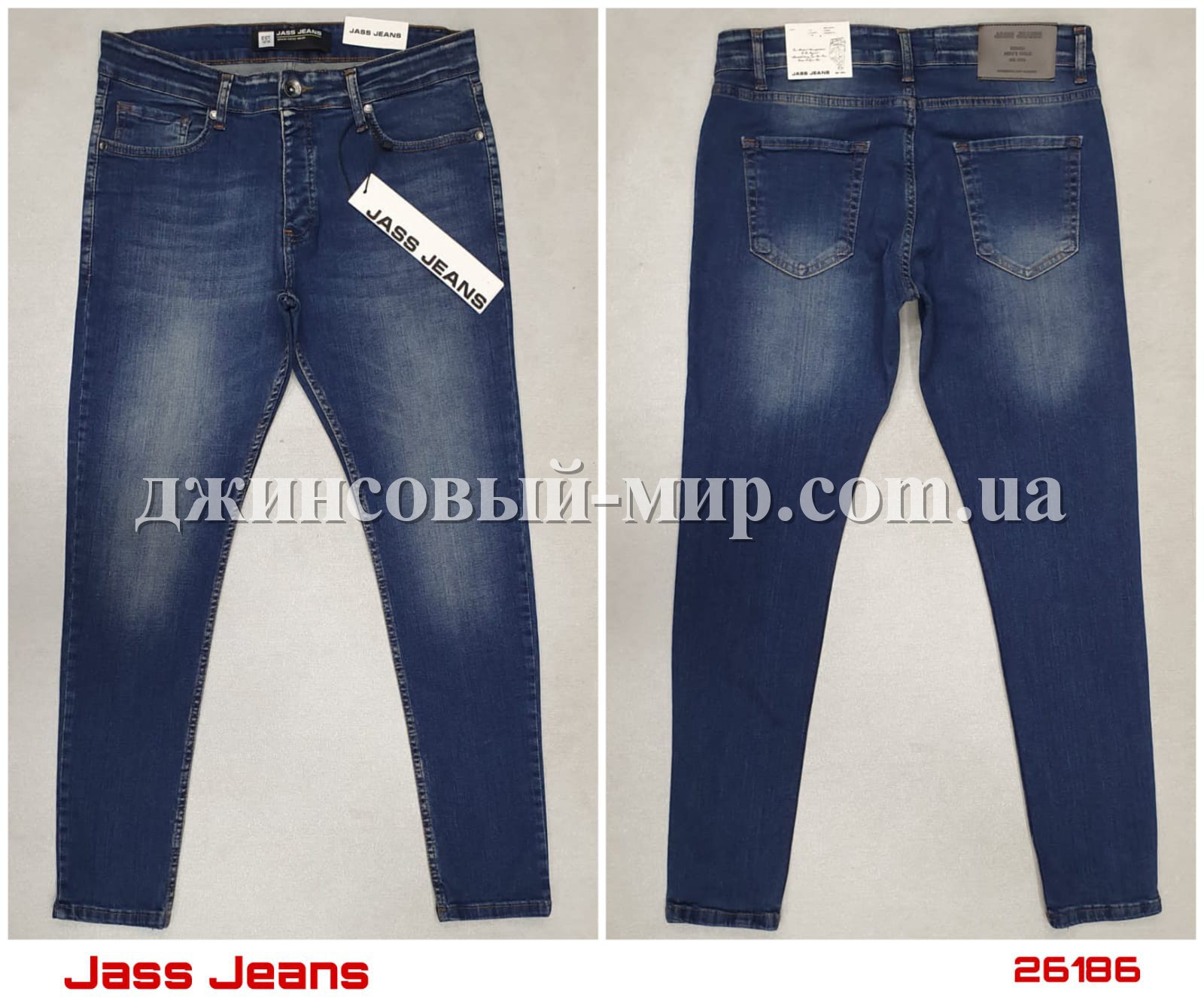 Молодёжные Мужские Джинсы Jass Jeans
