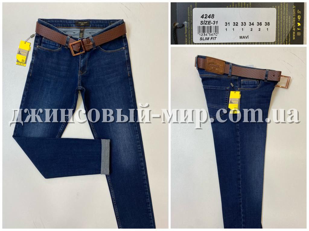 Мужские Джинсы Archiles (34 длина)