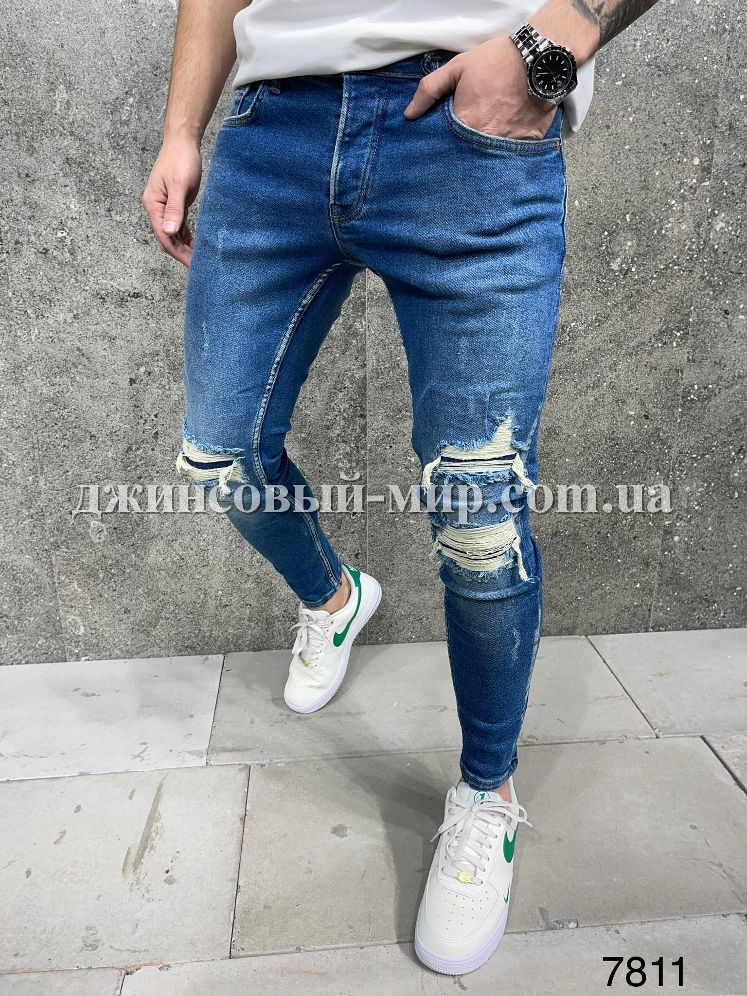 Молодёжные Мужские Джинсы 2Y Premium