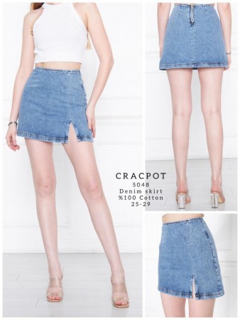 Женская Джинсовая Юбка Cracpot