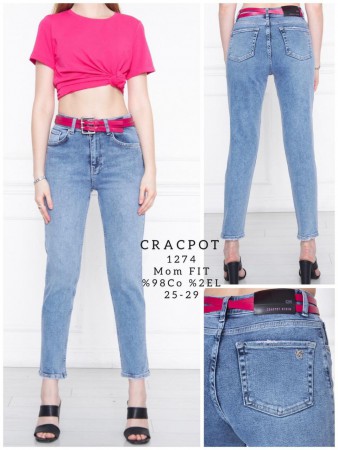 Женские Джинсы Cracpot