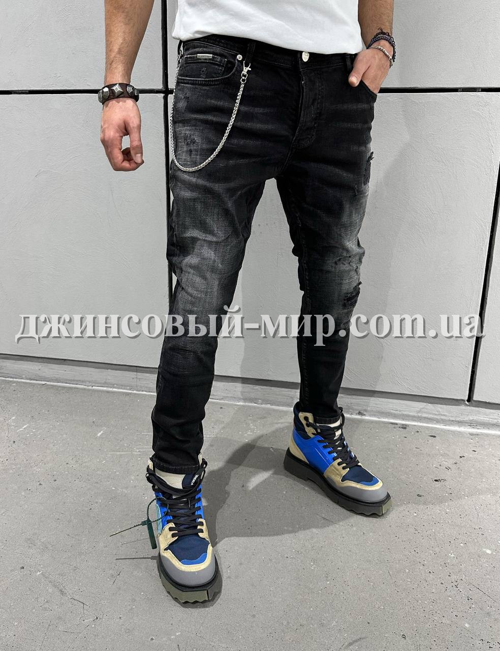 Мужские Джинсы Black Island