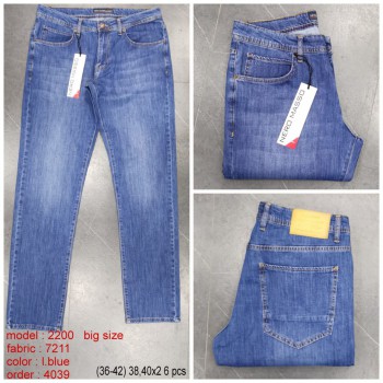 Мужские Джинсы Franco Benussi (Большие размеры) (длина 34)