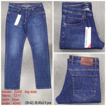 Мужские Джинсы Franco Benussi (Большие размеры) (длина 34)