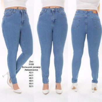 Женские Джинсы Zeo Basic (Большие размеры)