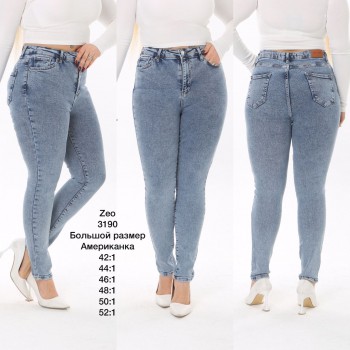 Женские Джинсы Zeo Basic (Большие размеры)
