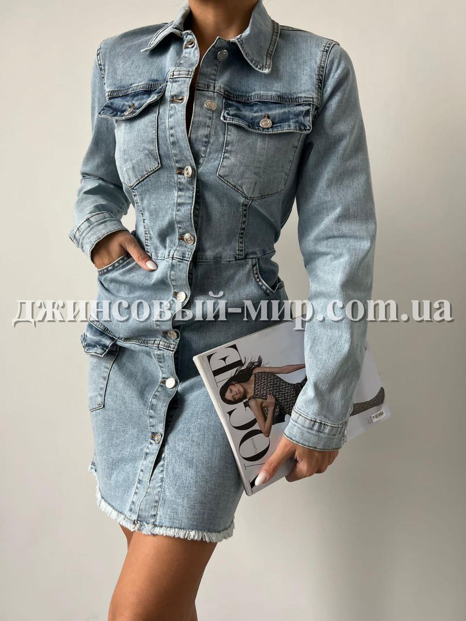 Женское Джинсовое Платье Angelina Mara