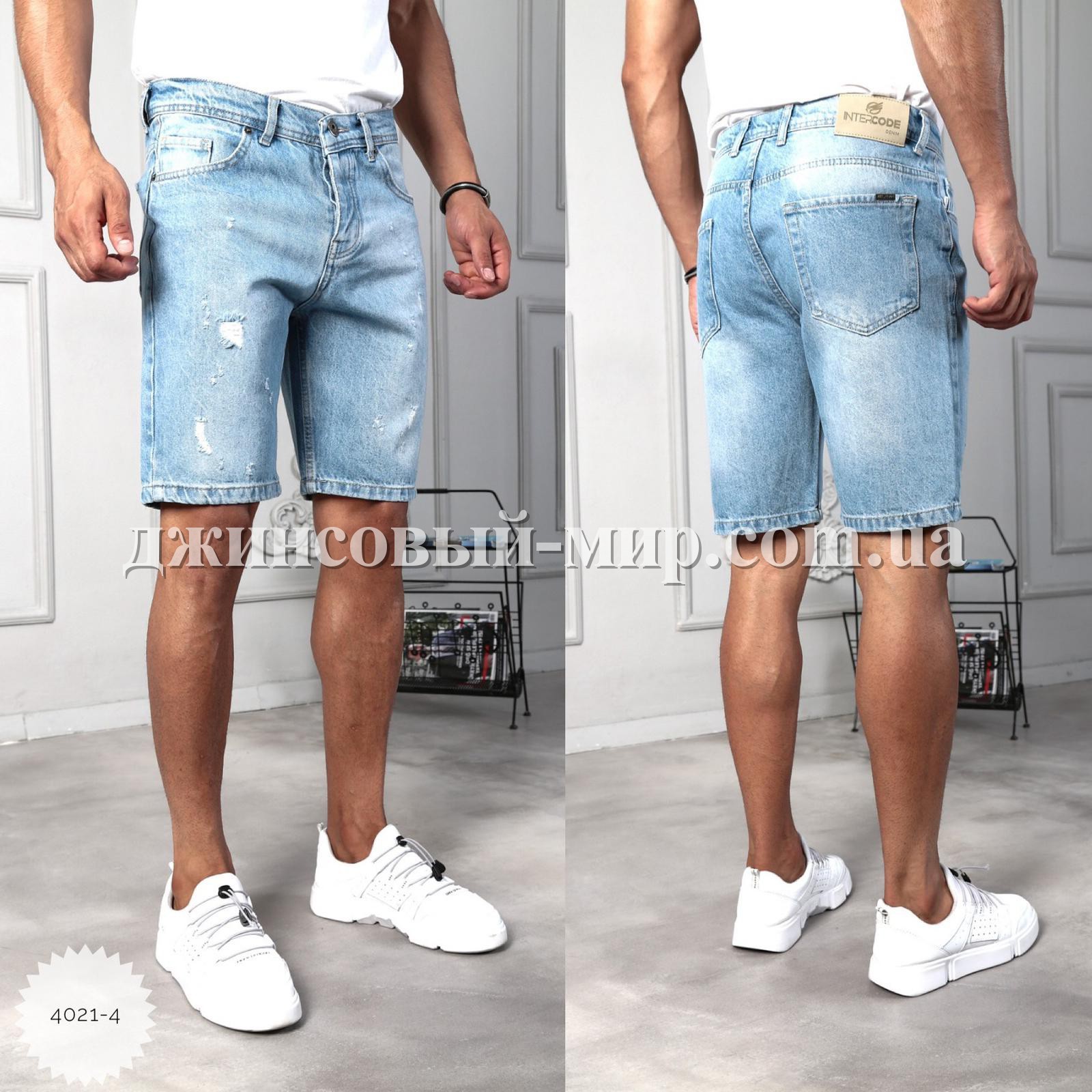 Мужские Джинсовые Шорты Intercode