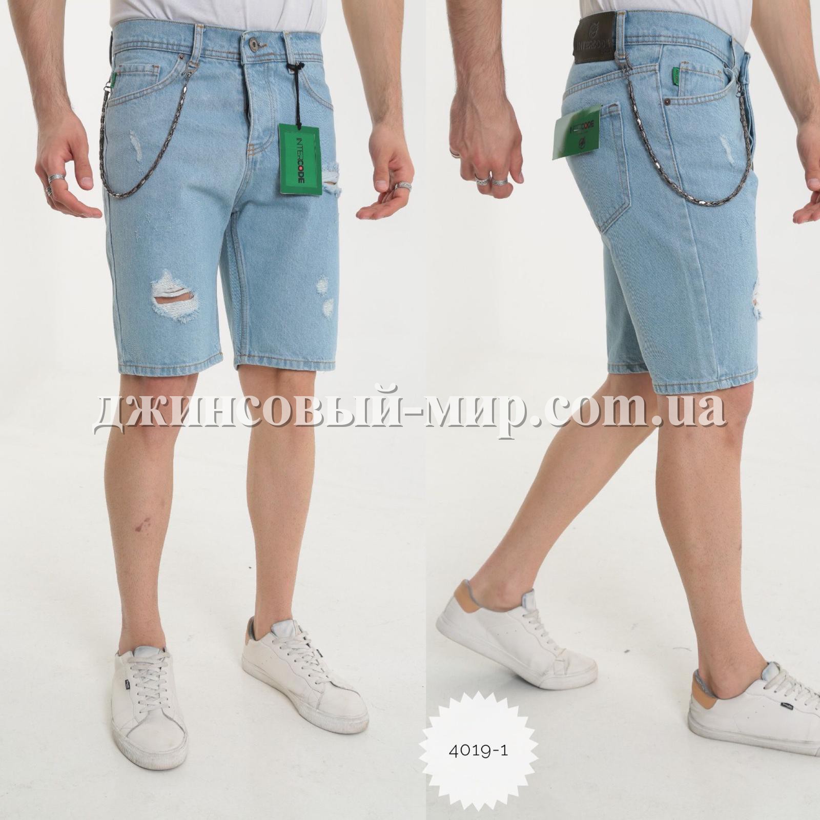 Мужские Джинсовые Шорты Intercode