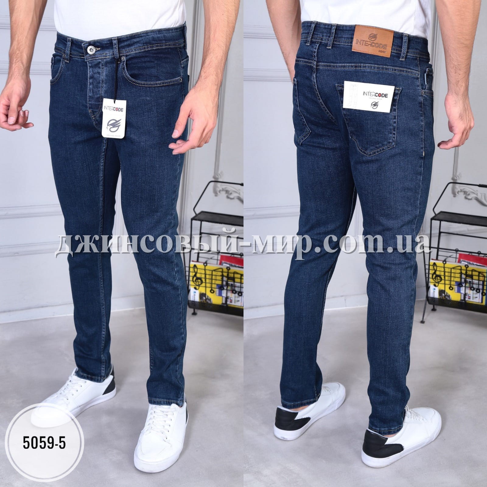  Мужские Джинсы Intercode