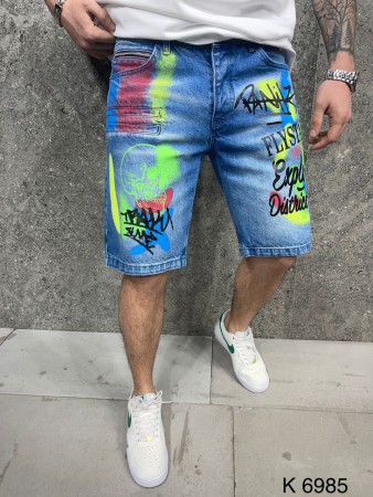 Молодёжные Мужские Джинсовые Шорты 2Y Premium