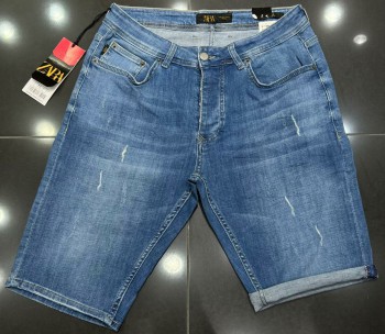 Мужские Джинсовые Шорты Zara