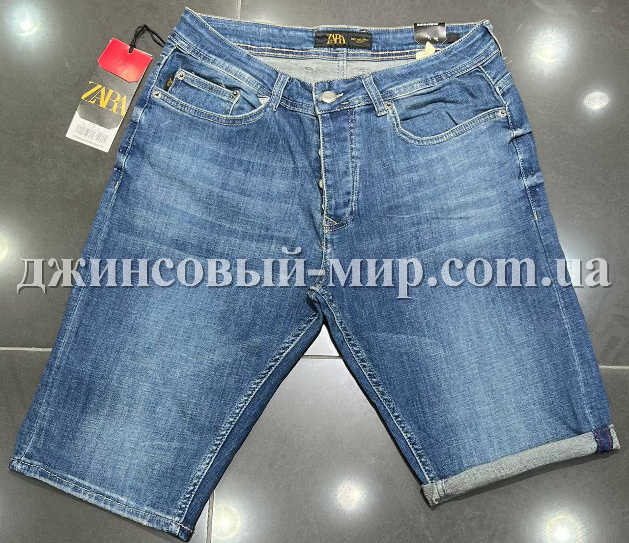 Мужские Джинсовые Шорты Zara