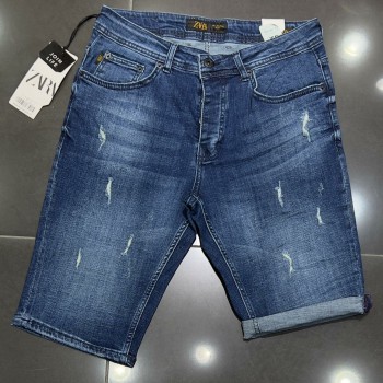 Мужские Джинсовые Шорты Zara