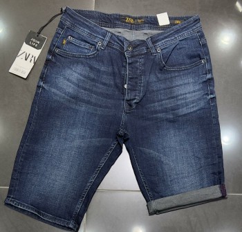 Мужские Джинсовые Шорты Zara