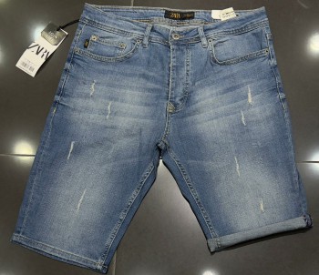 Мужские Джинсовые Шорты Zara