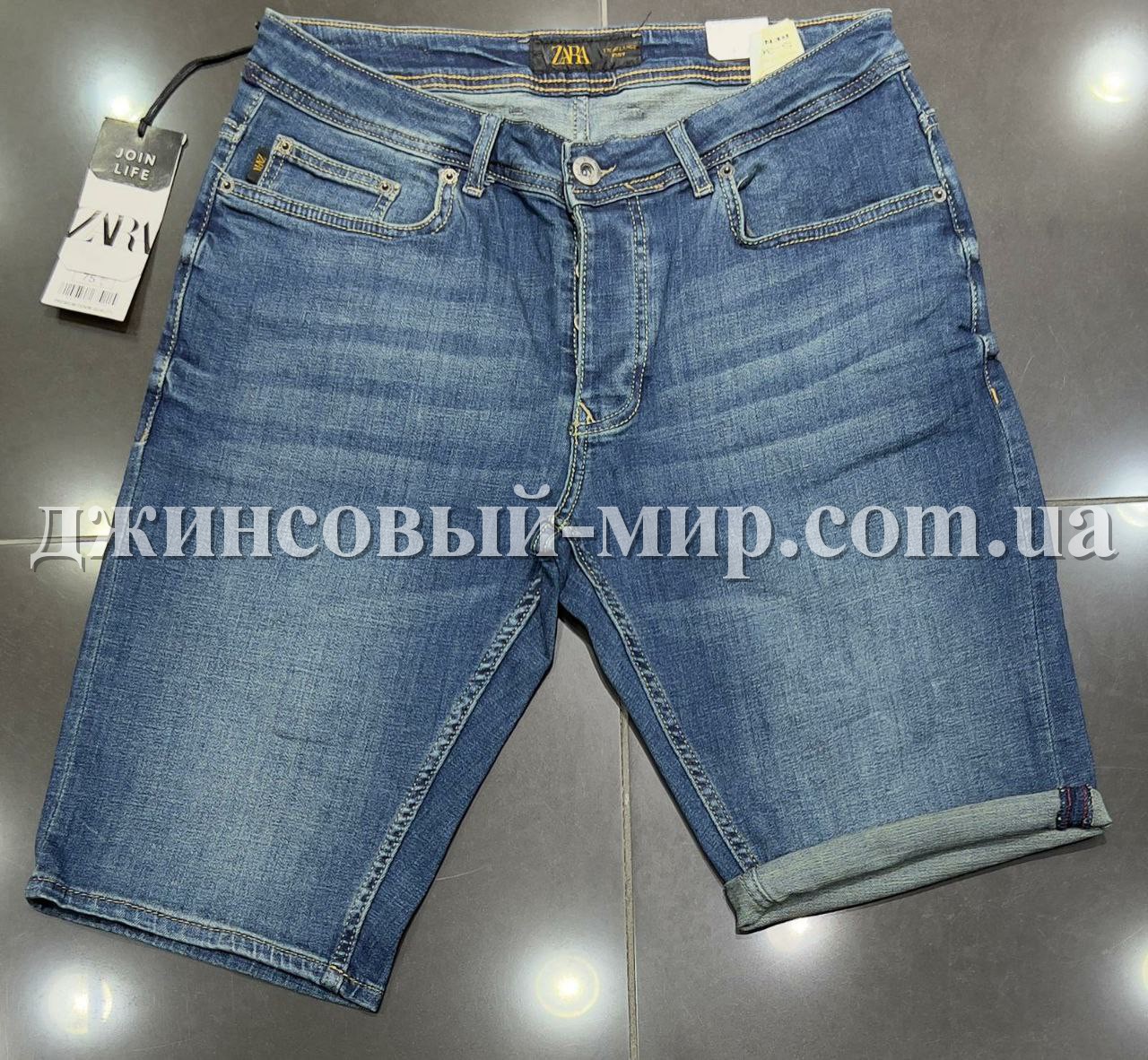 Мужские Джинсовые Шорты Zara