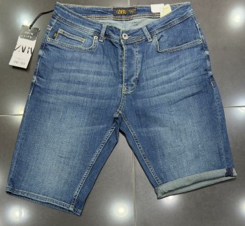 Мужские Джинсовые Шорты Zara