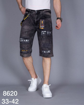 Мужские Джинсовые Шорты Red Man