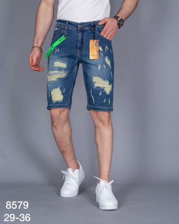 Мужские Джинсовые Шорты Red Man