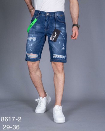 Мужские Джинсовые Шорты Red Man