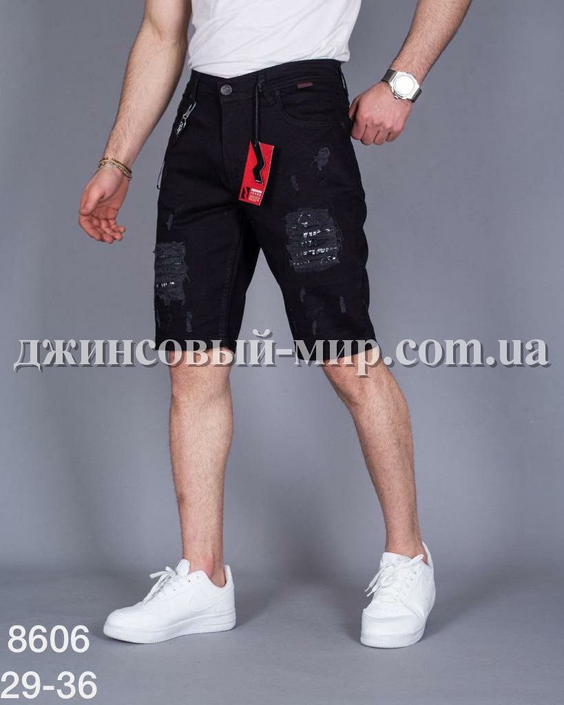 Мужские Джинсовые Шорты Red Man