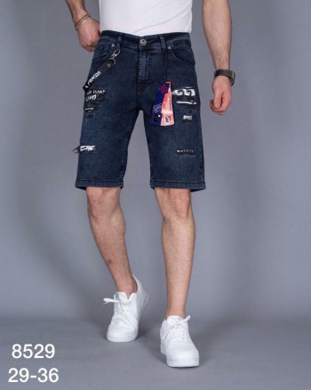 Мужские Джинсовые Шорты Red Man