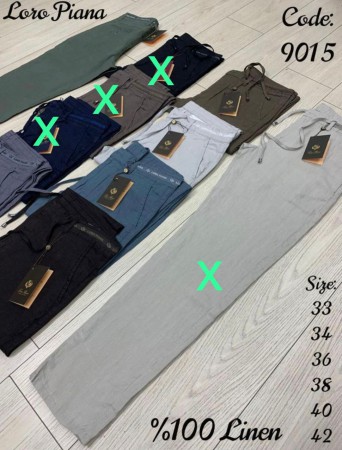 Мужские Льняные Джинсы Loro Piana  (длина 34)