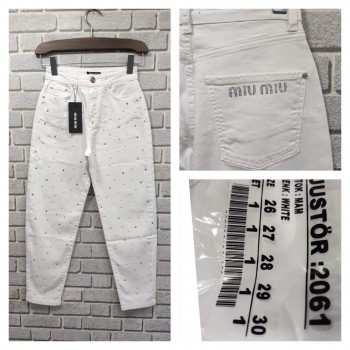 Женские Джинсы Miu Miu