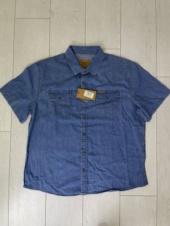 Мужская Джинсовая Рубашка Montana (Большие размеры)