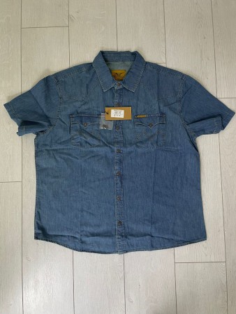 Мужская Джинсовая Рубашка Montana (Большие размеры)