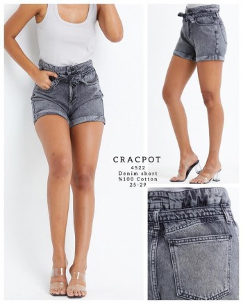 Женские Джинсовые Шорты Cracpot