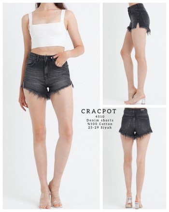 Женские Джинсовые Шорты Cracpot