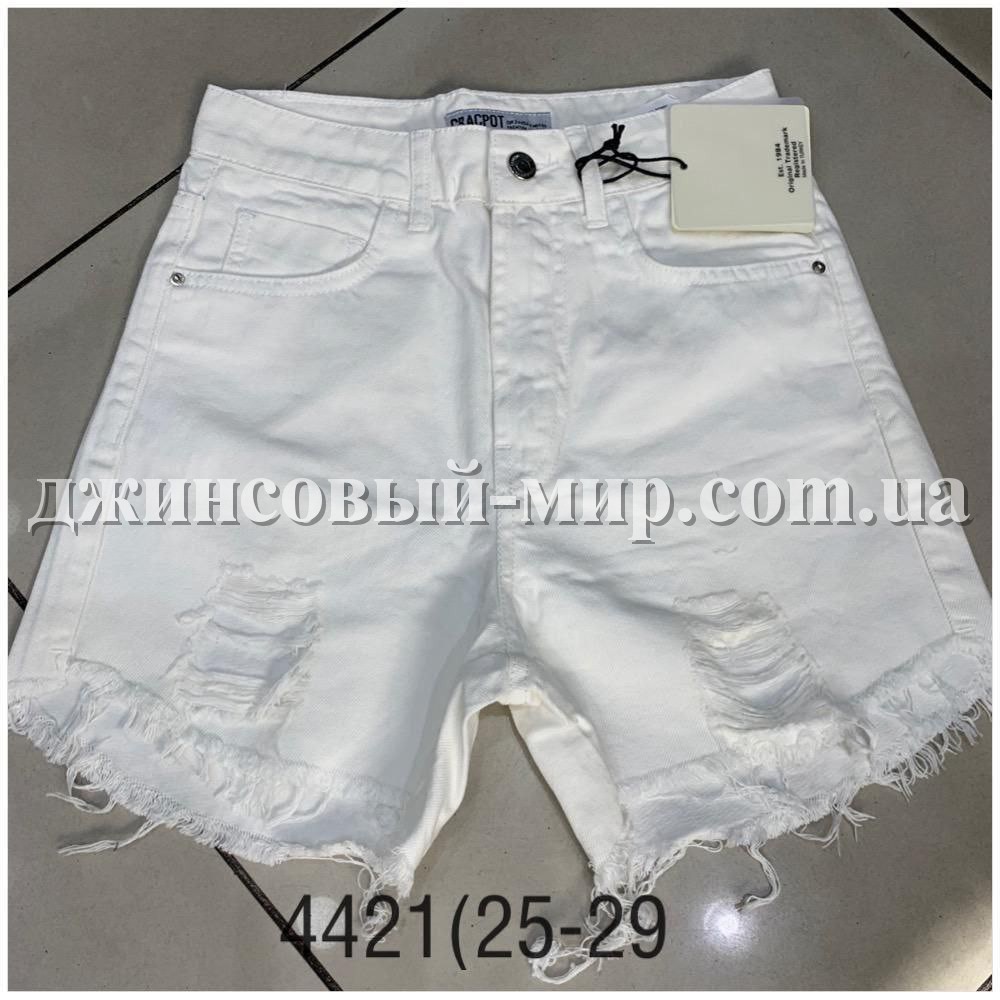 Женские Джинсовые Шорты Cracpot
