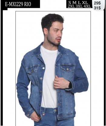 Мужской Джинсовый Пиджак Whitney