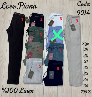 Мужские Льняные Джинсы Loro Piana  (длина 34)