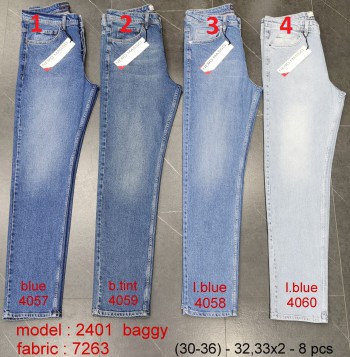 Мужские Молодёжные Джинсы Nero Masso