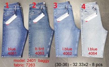 Мужские Джинсовые Шорты Nero Masso