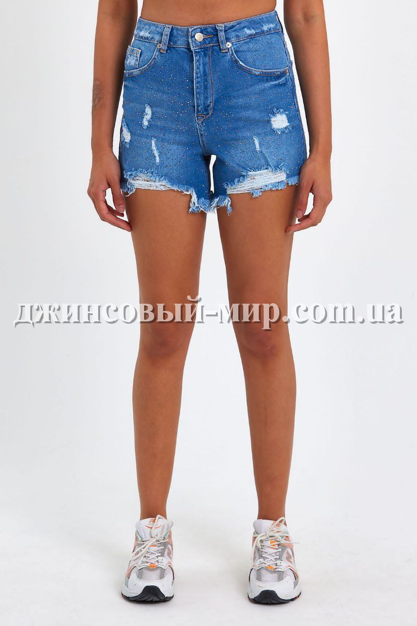 Женские Джинсовые Шорты Raw