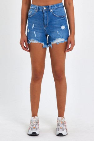 Женские Джинсовые Шорты Raw