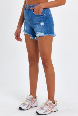 Женские Джинсовые Шорты Raw