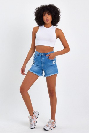 Женские Джинсовые Шорты Raw
